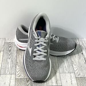 MIZUNO ENERZY Waive Rider 24 Running Sneakers Women's 7.5 Gray Lunar Rock Nimbus
